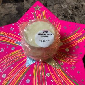 Lush Snowflake Naked Body Lotion Bar